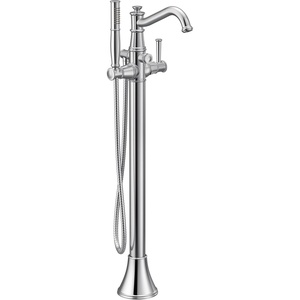 Moen 9025ORB Belfield One-Handle Freestanding Floor Mount Tub Filler with Handshower, Oil Rubbed Bronze(Chrome)