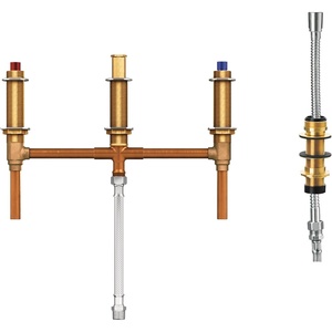 Moen 9796 Roman Tub with Hand Shower Diverter, Installs on 10-Inch Centers, 1/2-Inch CC Connection