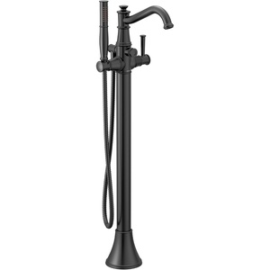 Moen Belfield Chrome One-Handle Freestanding Floor Mount Tub Filler with Handshower, 9025BL