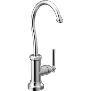Moen Chrome Paterson Sip Industrial Cold Water Kitchen Beverage Faucet with Optional Filtration System, S5540(Chrome)