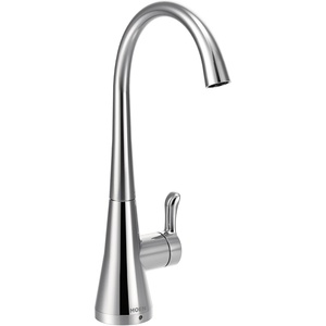 Moen Chrome Sip Transitional Cold Water Kitchen Beverage Faucet with Optional Filtration System, S5520