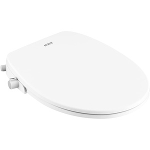 Moen EB500-R 2-Series Standard Non-Electronic Bidet Seat for Round Toilets, White