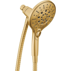 Moen Engage Magnetix Handheld Showerhead, 6 Functions, 3662EPBG(Brushed Gold)