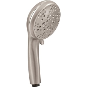 Moen Engage Spot Resist Brushed Nickel Six-Function 5.5-Inch Sprayhead Handshower Showerhead with Magnetix, 26558SRN