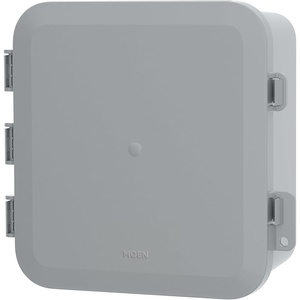 Moen Gray Outdoor Enclosure for Moen Smart Sprinkler Controller, Durable Water-Tight Box, WIACC001G1USA