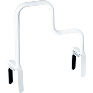 Moen Home Care Multi-Grip Tub Safety Bar – Glacier White, Secure Bathroom Grab Bar for Bathtub Stability, DN7005