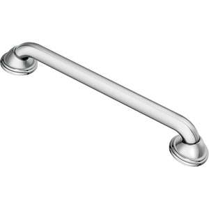 Moen LR8716D2BN Home Care Brushed Nickel Grab Bar, 16 Inch(Chrome)