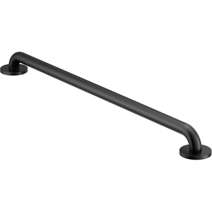 Moen Matte Black 32-Inch Stainless Steel Bath Safety Grab Bar with Concealed Screws, R8732BL