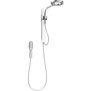 Moen N207C0BLC Spa Shower including Rainshower, Handshower and Magnetic Dock, Matte Black/Chrome(Chrome/White)