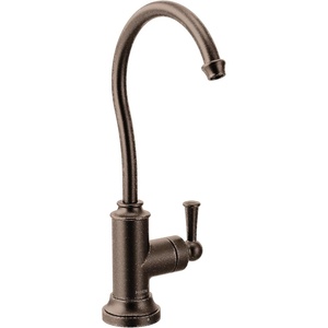 Moen Oil Rubbed Bronze Sip Traditional Cold Water Kitchen Beverage Faucet with Optional Filtration System, S5510ORB