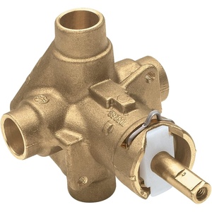 Moen PosiTemp Rough In Pressure Balancing Shower Valve, 1/2″ CC Connection, Part Number 2520(0.5 (Pack of 6))