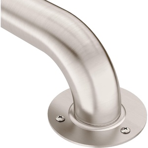 Moen R7436 Bathroom Safety 36-Inch Stainless Steel Bathroom Grab Bar with Exposed Screws, Stainless(36 Inch)