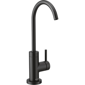 Moen Sip Matte Black Modern Cold Water Kitchen Beverage Faucet, Optional Water Filtration System Available (Sold Separately), S5530BL