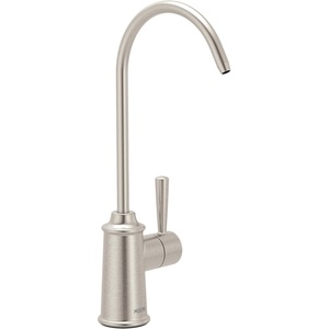 Moen Sip Spot Resist Stainless Traditional Drinking Water Beverage Faucet with Optional Filtration System, F7600SRS