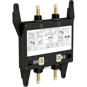 Moen Smart Water 2-Outlet Digital Thermostatic Shower Valve Kit with Standard 1/2″ Connections, S3102(Valve Only)