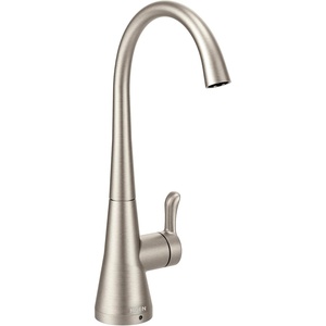 Moen Spot Resist Stainless Sip Transitional Cold Water Kitchen Beverage Faucet with Optional Filtration System, S5520SRS