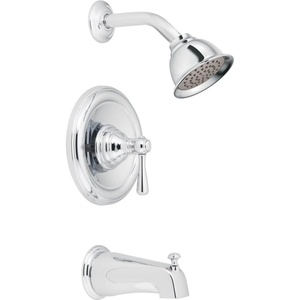 Moen T2113ORB Kingsley Posi-Temp Tub and Shower Trim Kit without Valve, Oil Rubbed Bronze(Chrome)