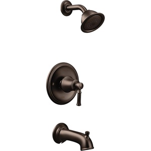 Moen T2183BL Dartmoor Posi-Temp tub/Shower, Matte Black(Oil Rubbed Bronze)