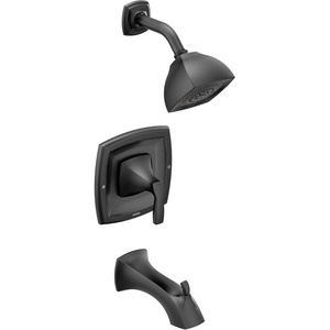 Moen T2693EPBLVoss Posi-Temp Pressure Balancing Eco-Performance Tub and Shower Trim Kit, Valve Required