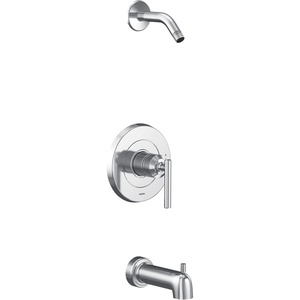 Moen UT2903NHBN Gibson M-CORE 3-Series 1-Handle Tub and Shower Trim Kit, Valve Required, Brushed Nickel(Chrome)