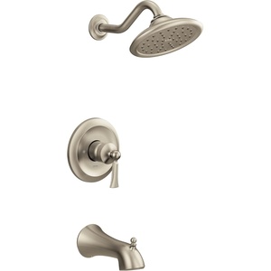Moen UT35503EPBN Wynford M-CORE 3-Series 1-Handle Eco-Performance Tub and Shower Trim Kit, Valve Required, Brushed Nickel