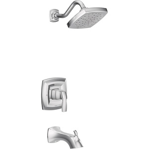 Moen UT3693EPORB Voss M-CORE 3-Series 1-Handle Eco-Performance Tub and Shower Trim Kit, Valve Required, Oil Rubbed Bronze(Chrome)