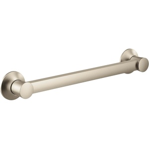 Moen YG0336BG Bathroom Safety 36-Inch Stainless Steel Bathroom Grab Bar, Brushed Gold(Brushed Nickel)