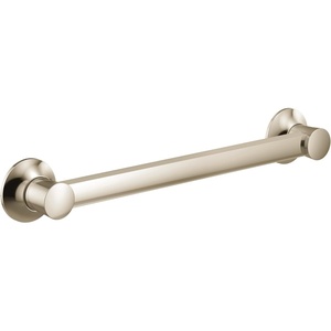 Moen YG0336BG Bathroom Safety 36-Inch Stainless Steel Bathroom Grab Bar, Brushed Gold(Polished Nickel)
