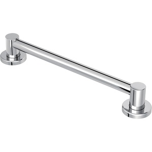 Moen YG0424CH Bathroom Safety 24-Inch Stainless Steel Modern Bathroom Grab Bar, Chrome(Chrome)