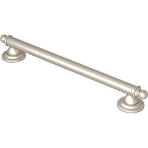 Moen YG2212ORB Bathroom Safety 12-Inch Stainless Steel Traditional Bathroom Grab Bar, Oil-Rubbed Bronze(Brushed Nickel)