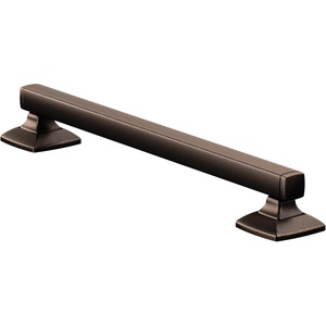 Moen YG5118ORB Bathroom Safety 18-Inch Stainless Steel Transitional Bathroom Grab Bar, Oil-Rubbed Bronze