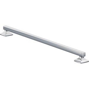 Moen YG5124BN Bathroom Safety 24-Inch Stainless Steel Transitional Bathroom Grab Bar, Brushed Nickel(Chrome)