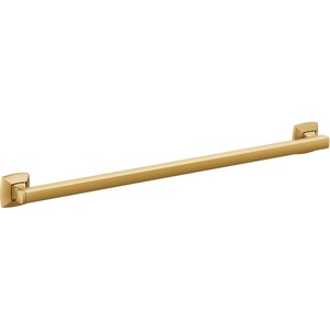 Moen YG5124BN Bathroom Safety 24-Inch Stainless Steel Transitional Bathroom Grab Bar, Brushed Nickel(Gold)
