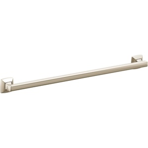 Moen YG5124BN Bathroom Safety 24-Inch Stainless Steel Transitional Bathroom Grab Bar, Brushed Nickel(Polished Nickel)