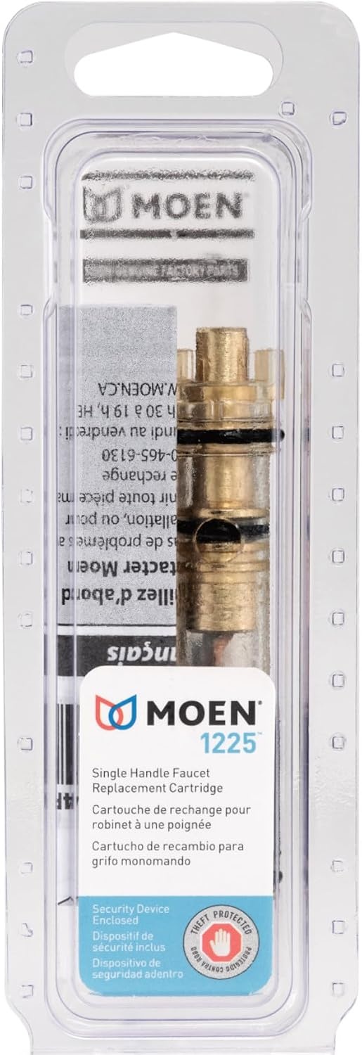 image:imageMoen 1225 Magnum OneHandle Faucet Cartridge Replacement Kit Brass Genuine Moen Part for Kitchen and Bathroom Faucets Genuine Moen Part For Kitchen and Bathroom Faucets1 Pack