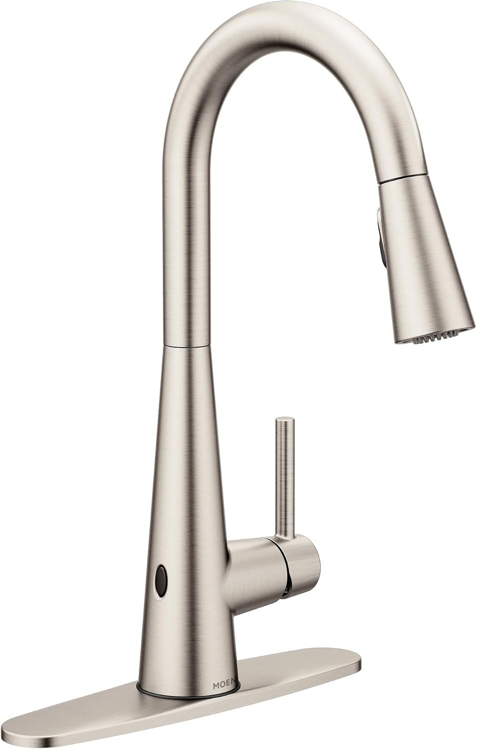 image:imageMoen 141002 Kitchen Faucet Escutcheon Deckplate for 3Hole Installation ChromeClassic Stainless
