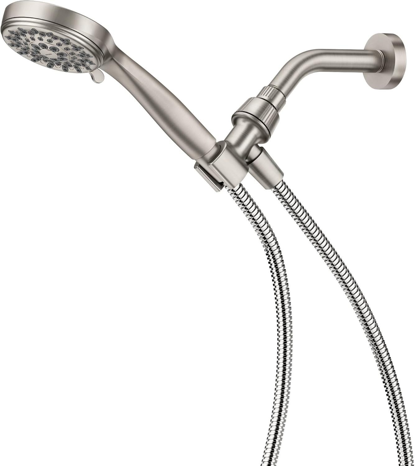 image:imageMoen 20091SRN 5Setting Hand Held Brushed Nickel Spot Resist Shower Head 25 GPMPack of 1