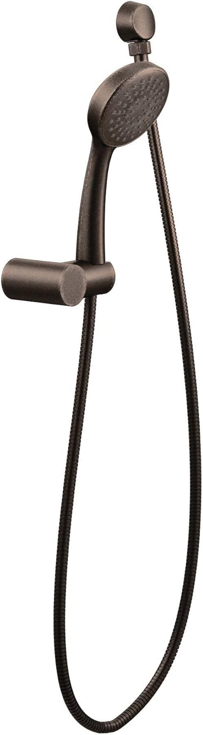 image:imageMoen 3865EP EcoPerformance Handheld Shower with 69Inch Hose and Wall Bracket ChromeOil Rubbed Bronze