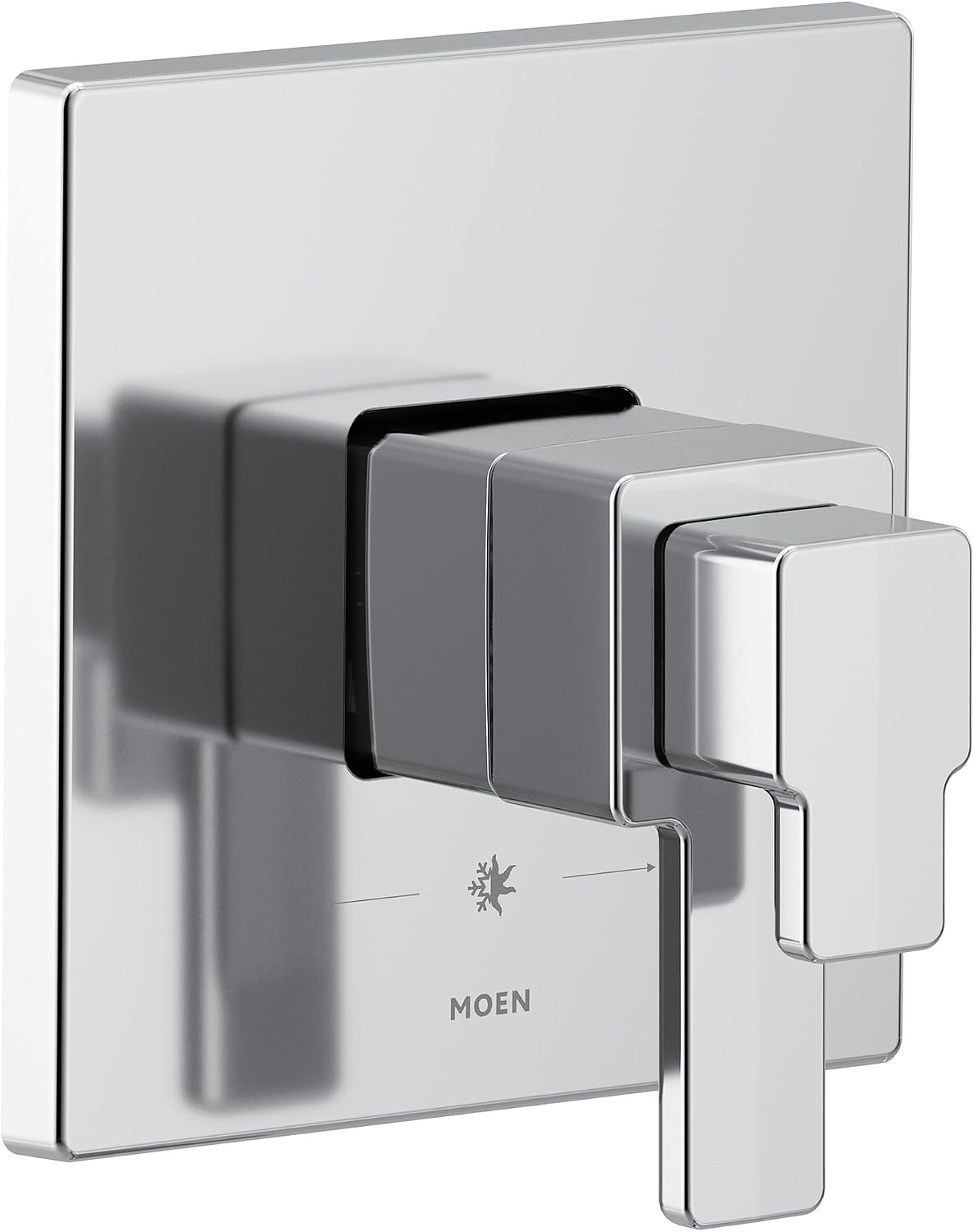 image:imageMoen 90 Degree Chrome MCORE 4Series Thermostatic Tub and Shower Trim Valve Required UTS4713EPChrome