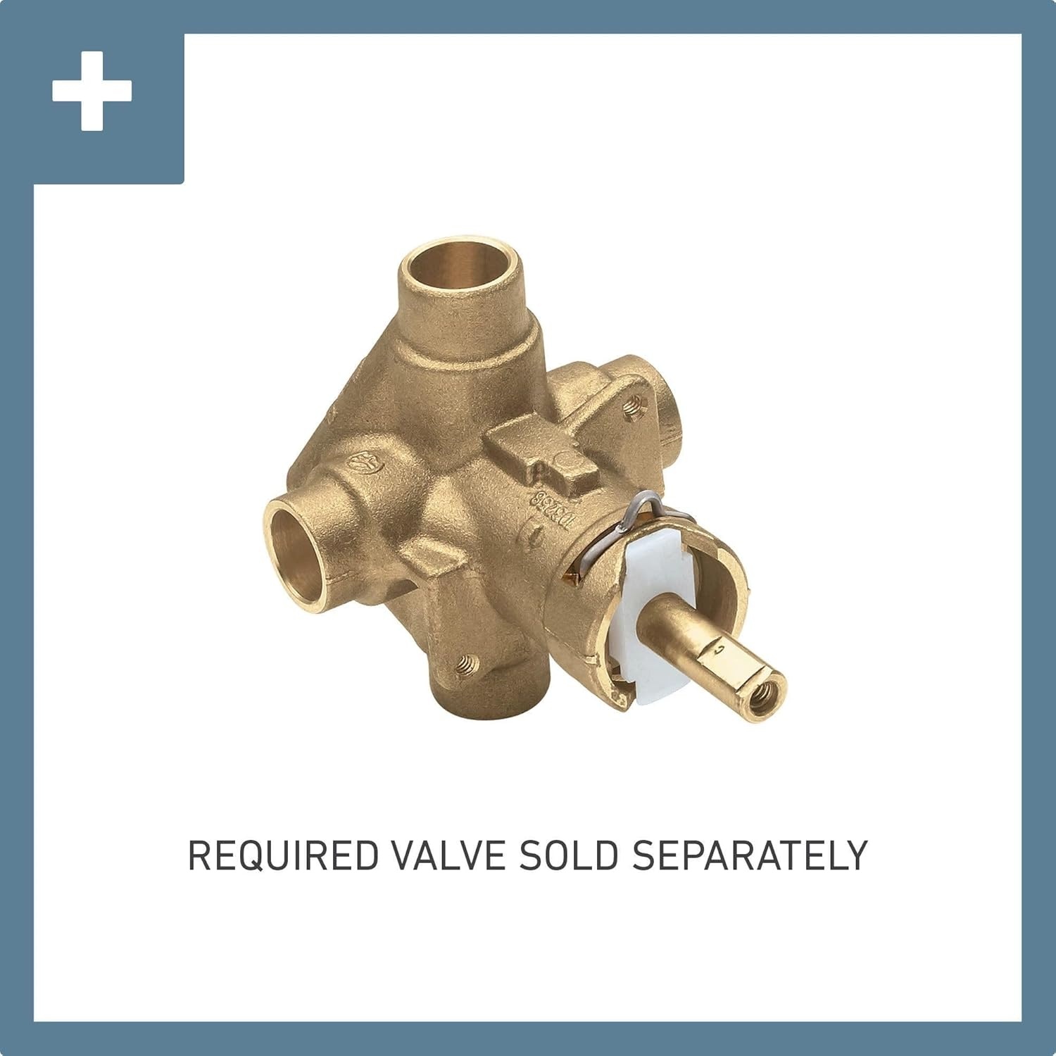 image:imageMoen 90 Degree Chrome PosiTemp Tub and Shower Trim Kit without Valve TS2713
