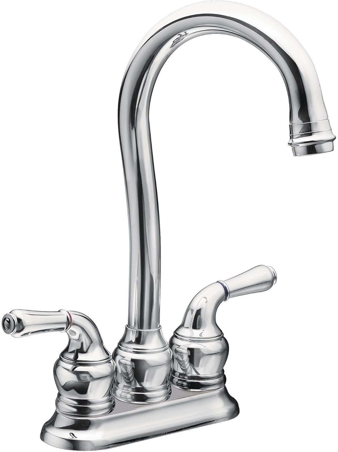 image:imageMoen 97557 Monticello Bathroom Sink Faucet Metal Replacement Handle Lever Inserts Chrome 2Pack