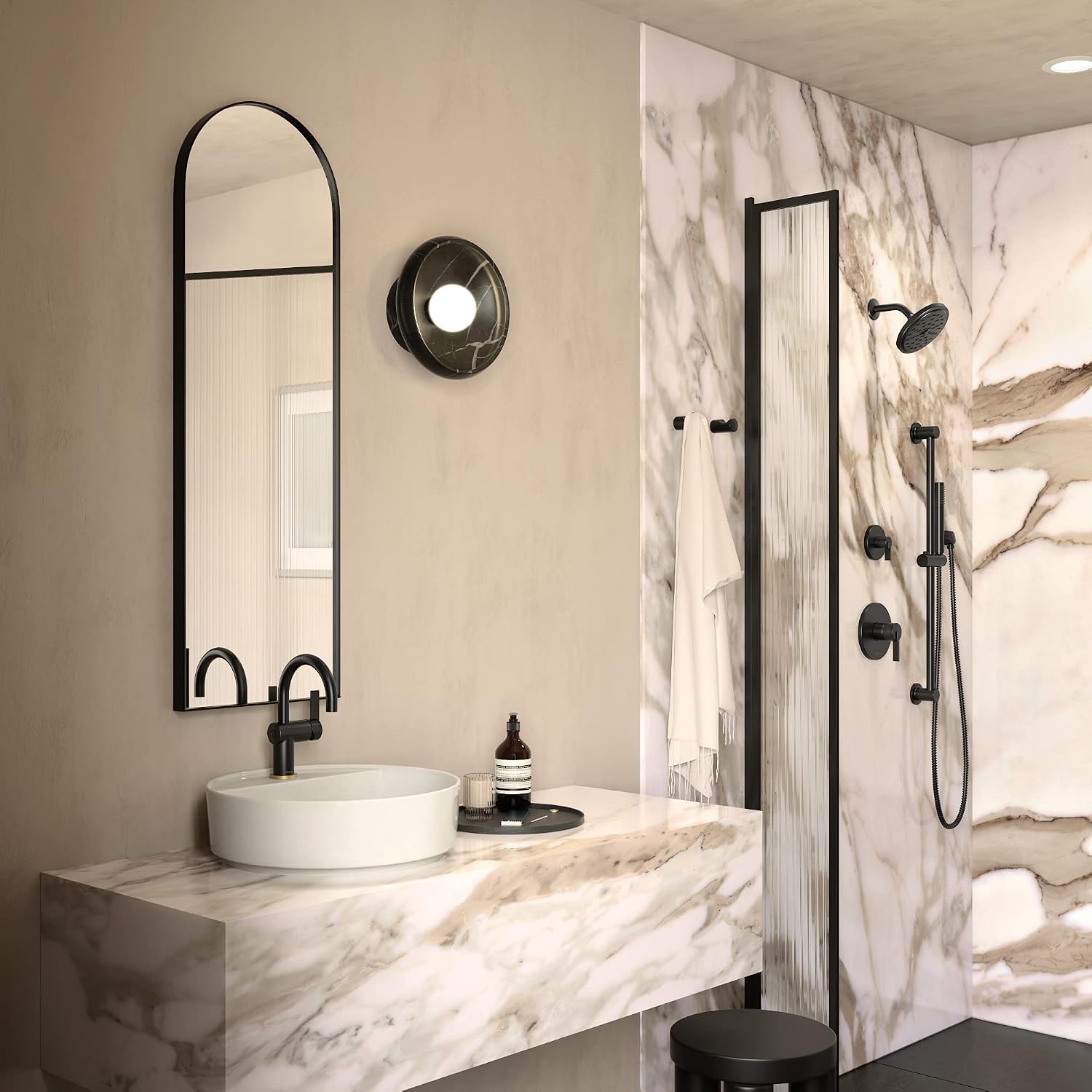 image:imageMoen A701BN Handheld Shower Mounting Bracket for Shower Arm Brushed NickelMatte Black