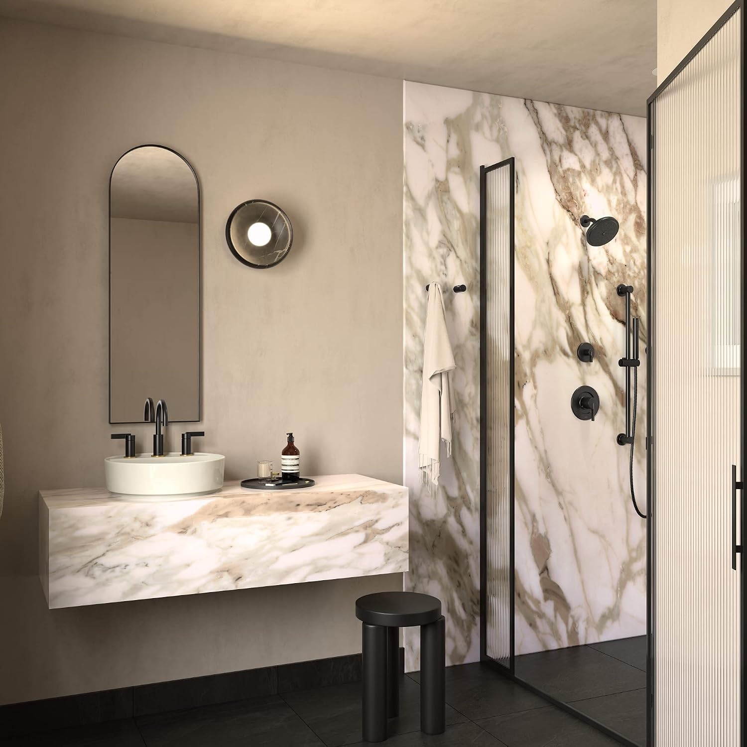 image:imageMoen A701BN Handheld Shower Mounting Bracket for Shower Arm Brushed NickelMatte Black