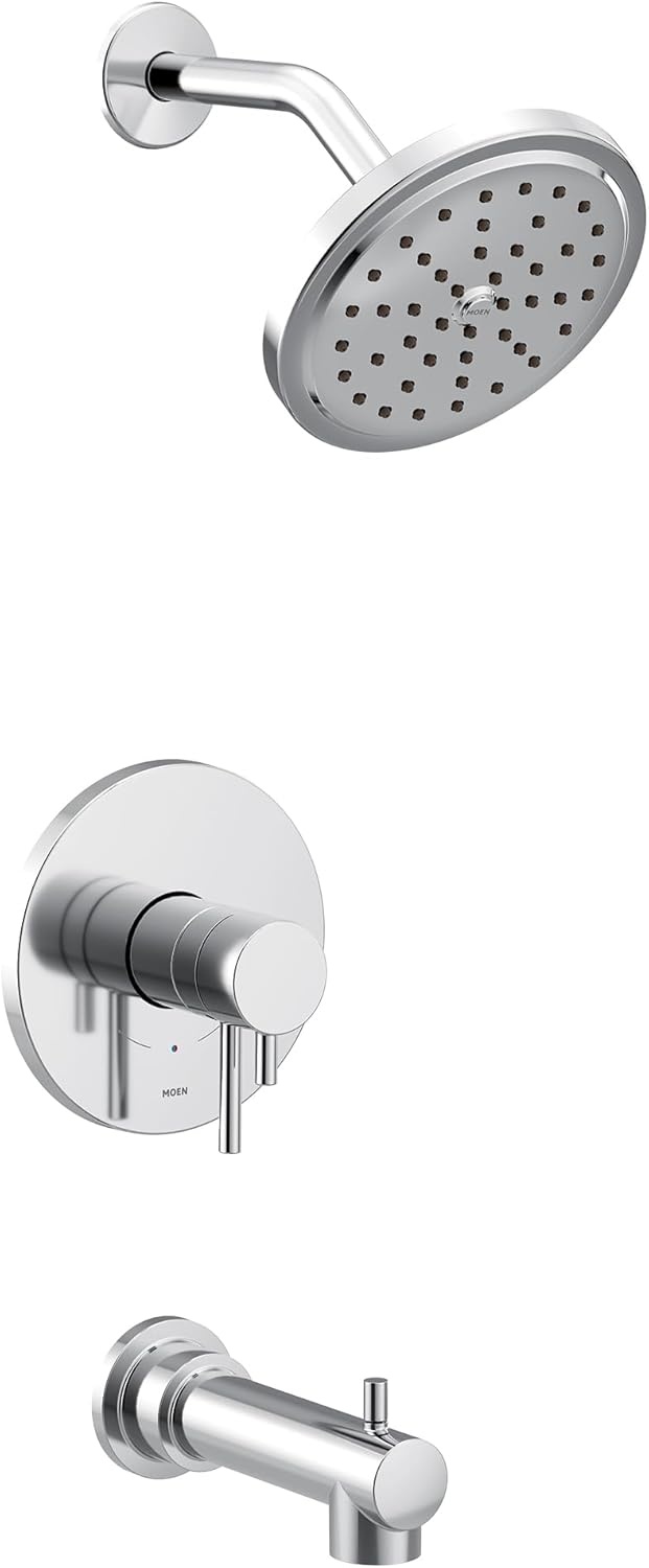 image:imageMoen Align Brushed Gold MCORE 4Series Thermostatic Shower Trim Valve Required UT4292EPBBGChrome
