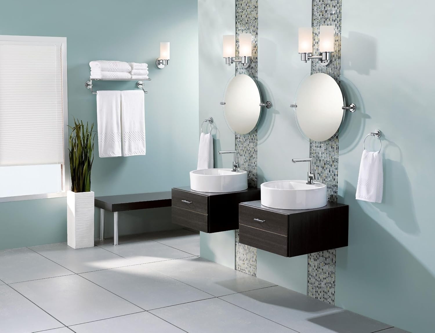 image:imageMoen Align Chrome OneHandle Modern Bathroom Faucet with Drain Assembly and Optional Deckplate 6190Chrome