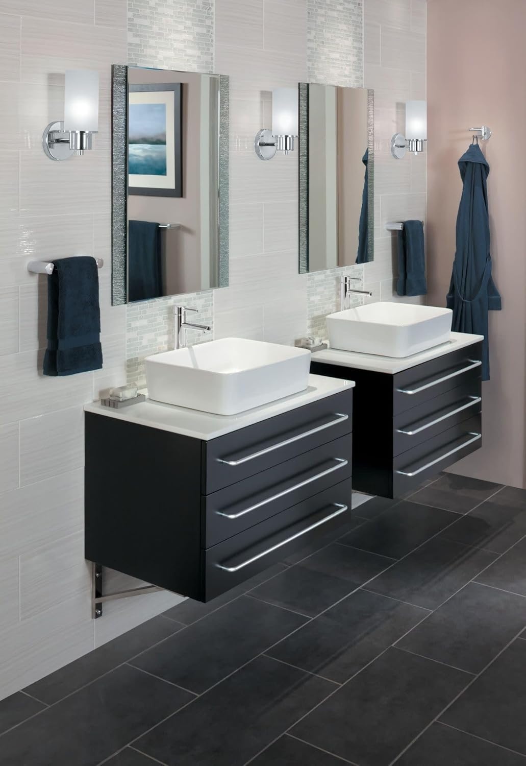 image:imageMoen Align Chrome OneHandle Single Hole Modern Vessel Sink Bathroom Faucet 6192Chrome
