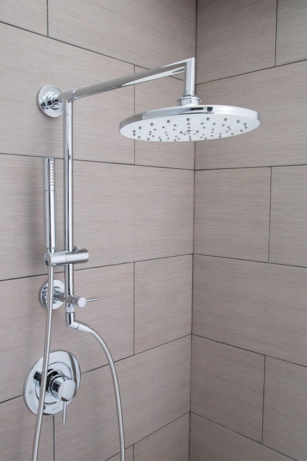 image:imageMoen Annex Chrome Shower Slidebar and Shower Hose System Trim Valve Required TS3661NHChrome