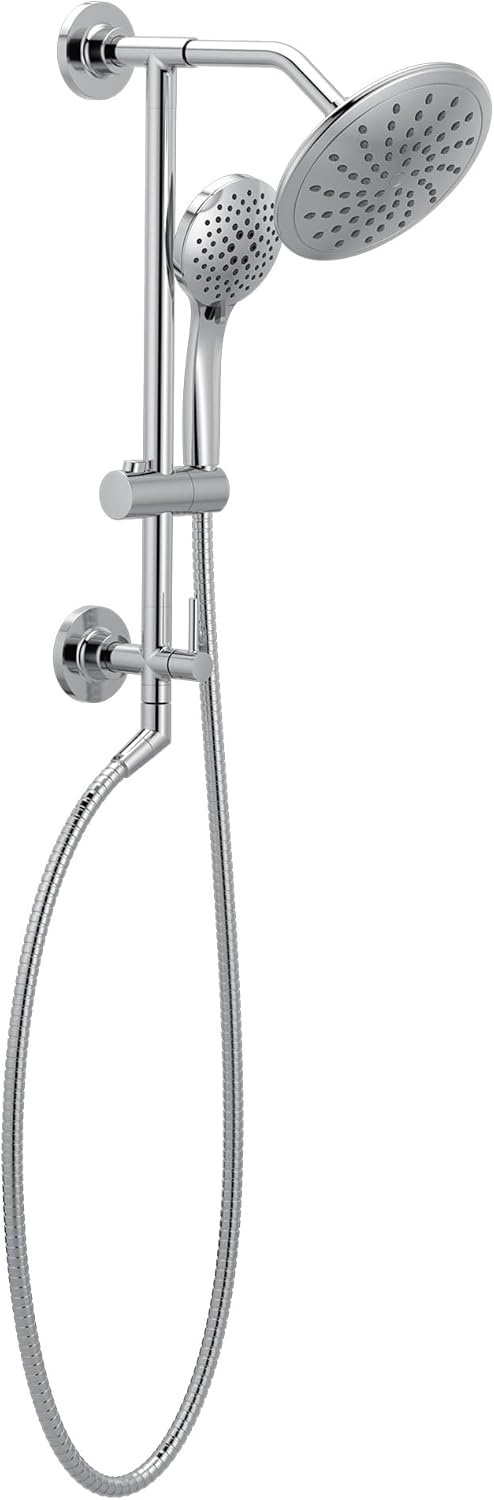 image:imageMoen Annex Chrome Shower Slidebar and Shower Hose System Trim Valve Required TS3661NHChrome