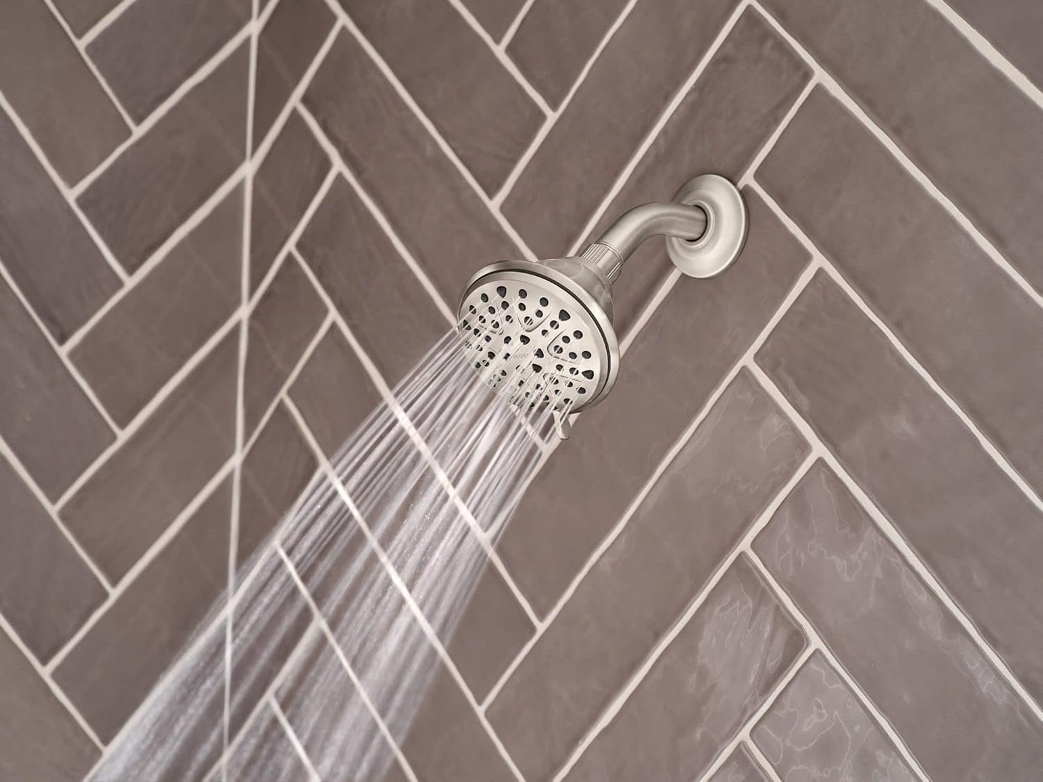 image:imageMoen Attune Shower Head with Handheld Sprayer 6 Shower Head Spray Settings Chrome Finish 218H0Brushed Nickel