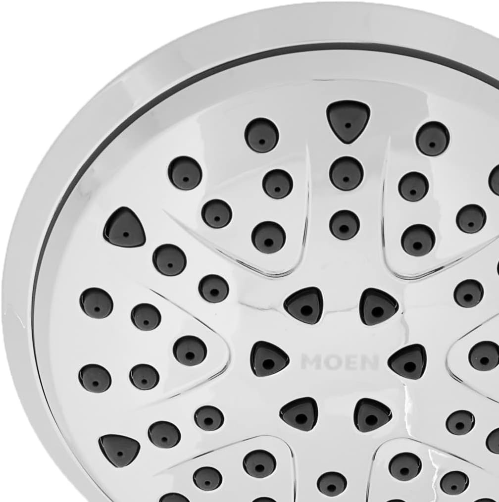 image:imageMoen Attune Shower Head with Handheld Sprayer 6 Shower Head Spray Settings Chrome Finish 218H0Chrome